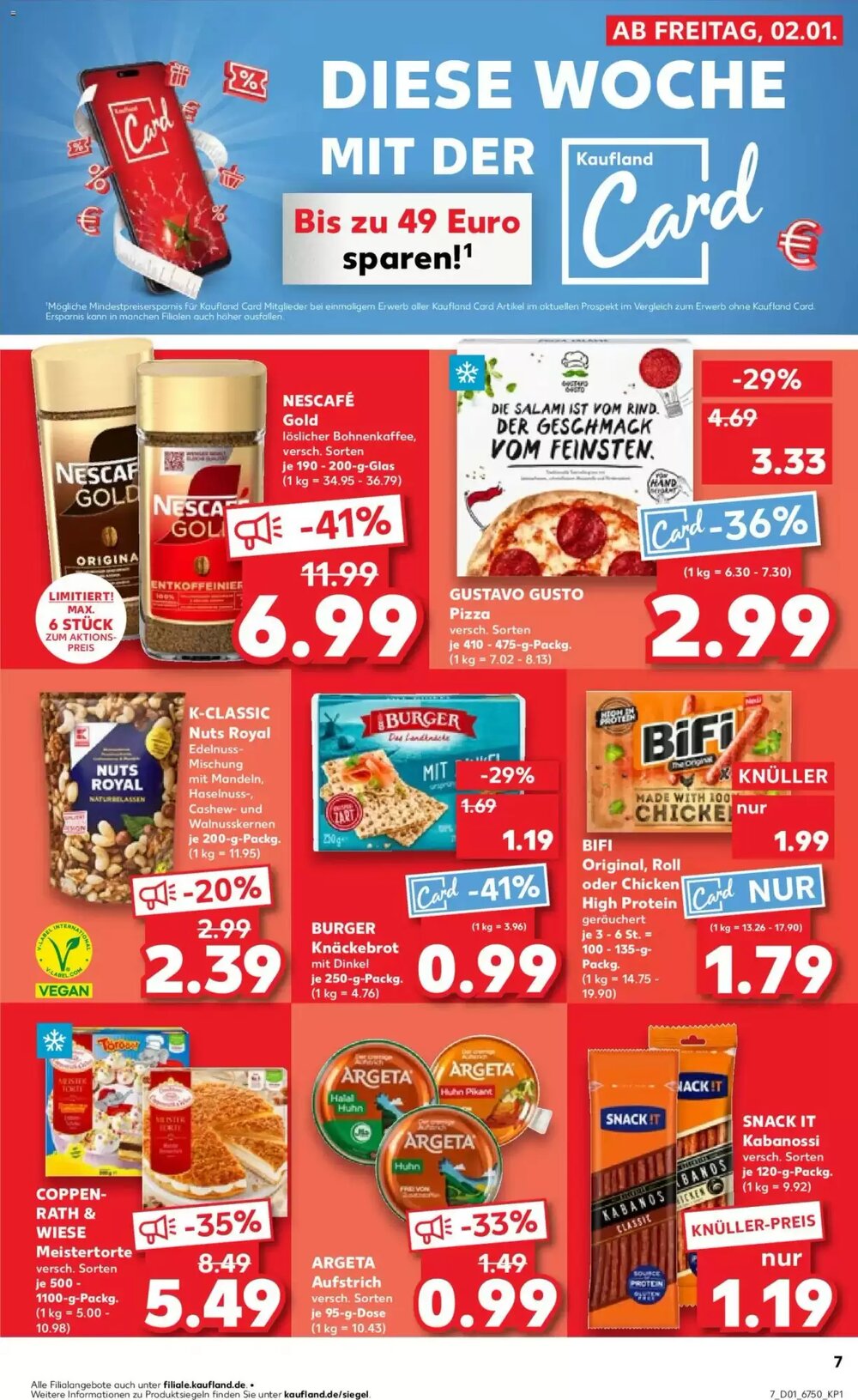 Kaufland Prospekt (ab 02.01.2026) zum Blättern - Seite 7