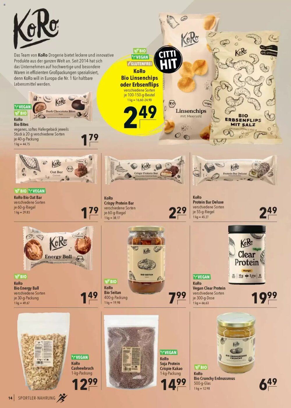 CITTI Markt Prospekt (ab 02.01.2026) zum Blättern - Seite 14