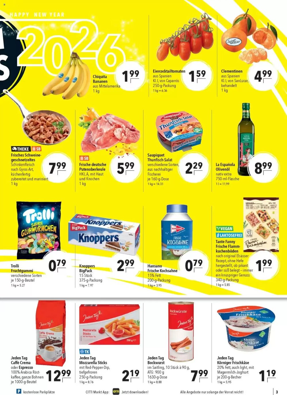 CITTI Markt Prospekt (ab 02.01.2026) zum Blättern - Seite 5