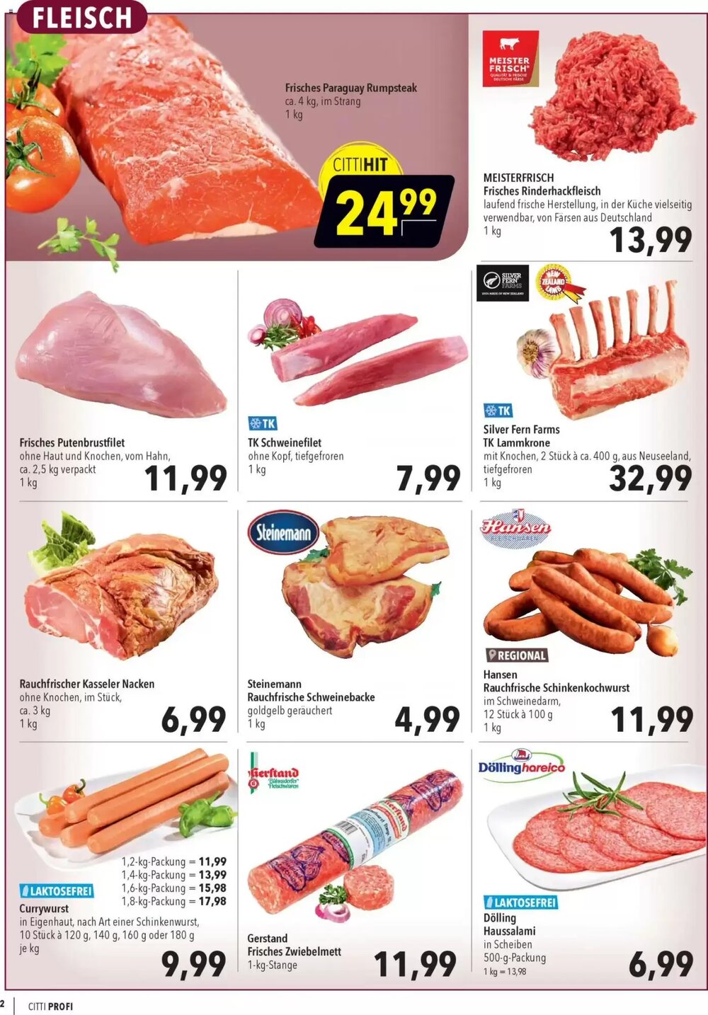 CITTI Markt Prospekt (ab 02.01.2026) zum Blättern - Seite 2