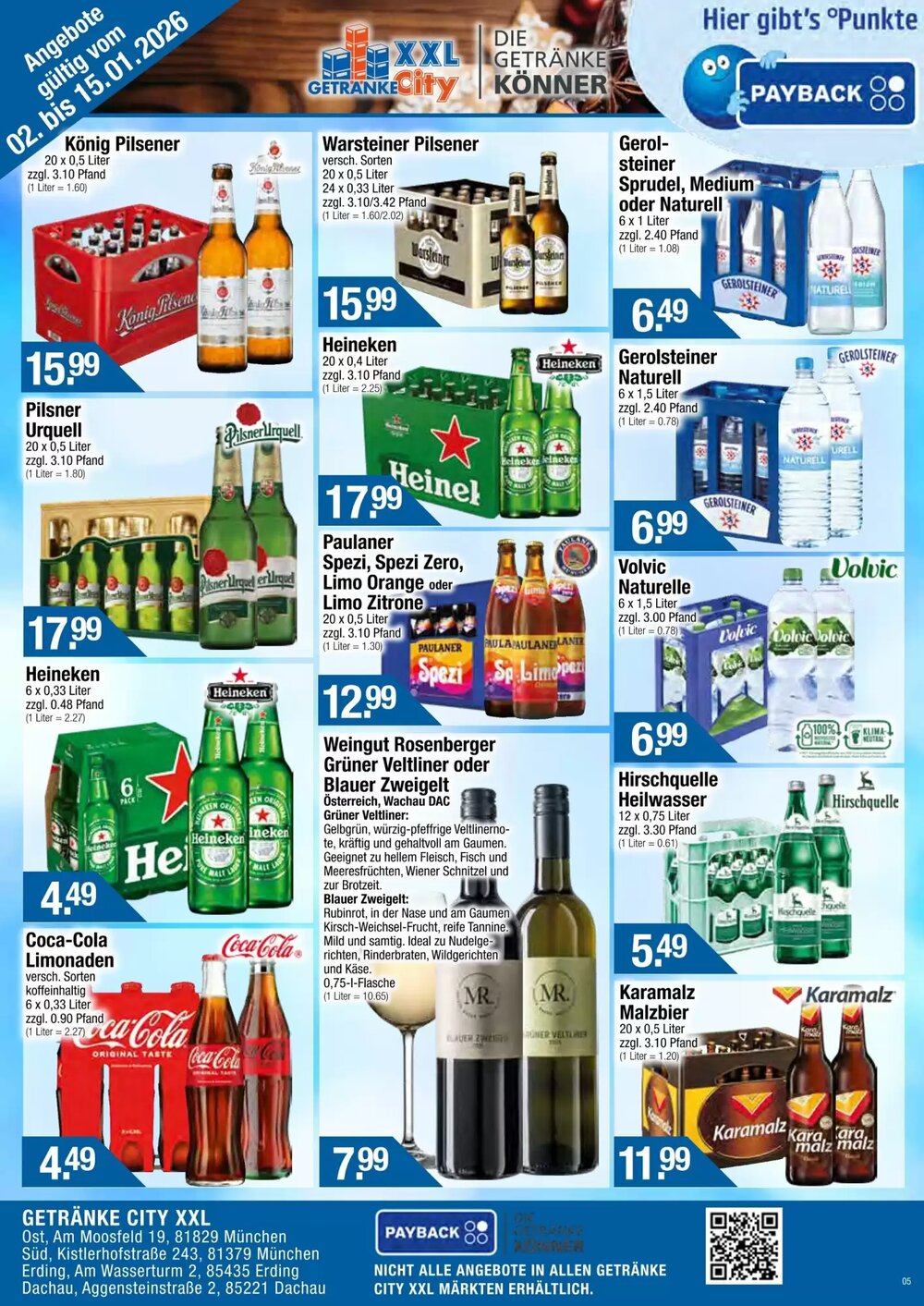 Getränke City Prospekt (ab 02.01.2026) zum Blättern - Seite 2