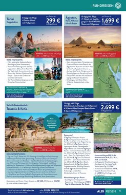Aldi Süd Reisen Prospekt (ab 02.01.2026) zum Blättern - Seite 15