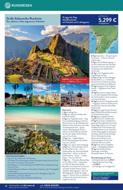 Aldi Süd Reisen Prospekt (ab 02.01.2026) zum Blättern - Seite 22