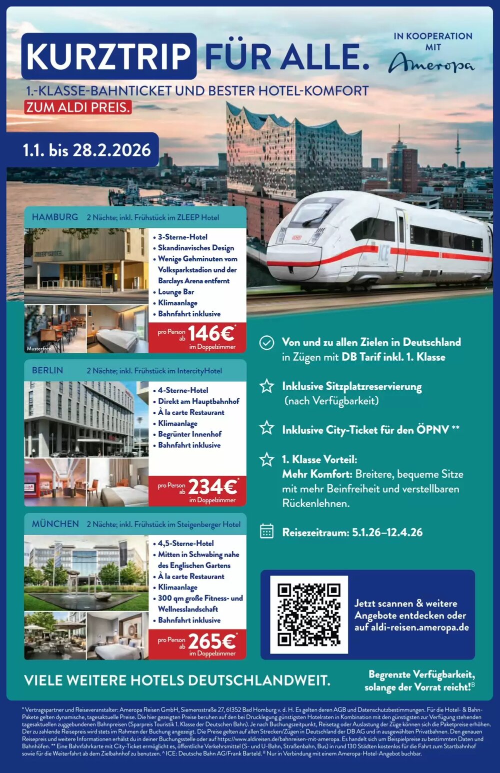 Aldi Süd Reisen Prospekt (ab 02.01.2026) zum Blättern - Seite 4