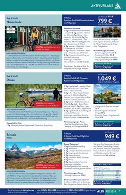 Aldi Süd Reisen Prospekt (ab 02.01.2026) zum Blättern - Seite 9