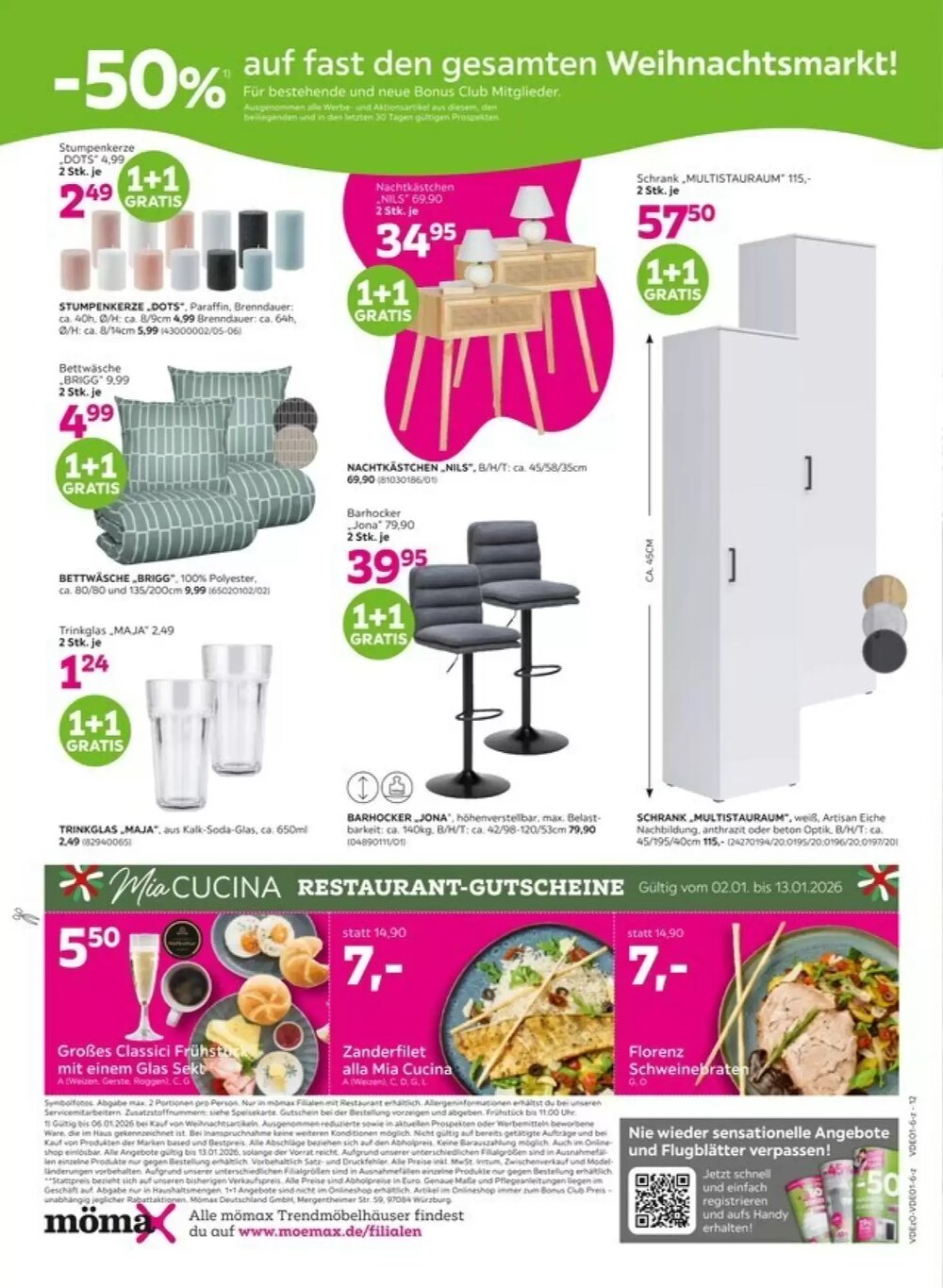 Mömax Prospekt (ab 02.01.2026) zum Blättern - Seite 12