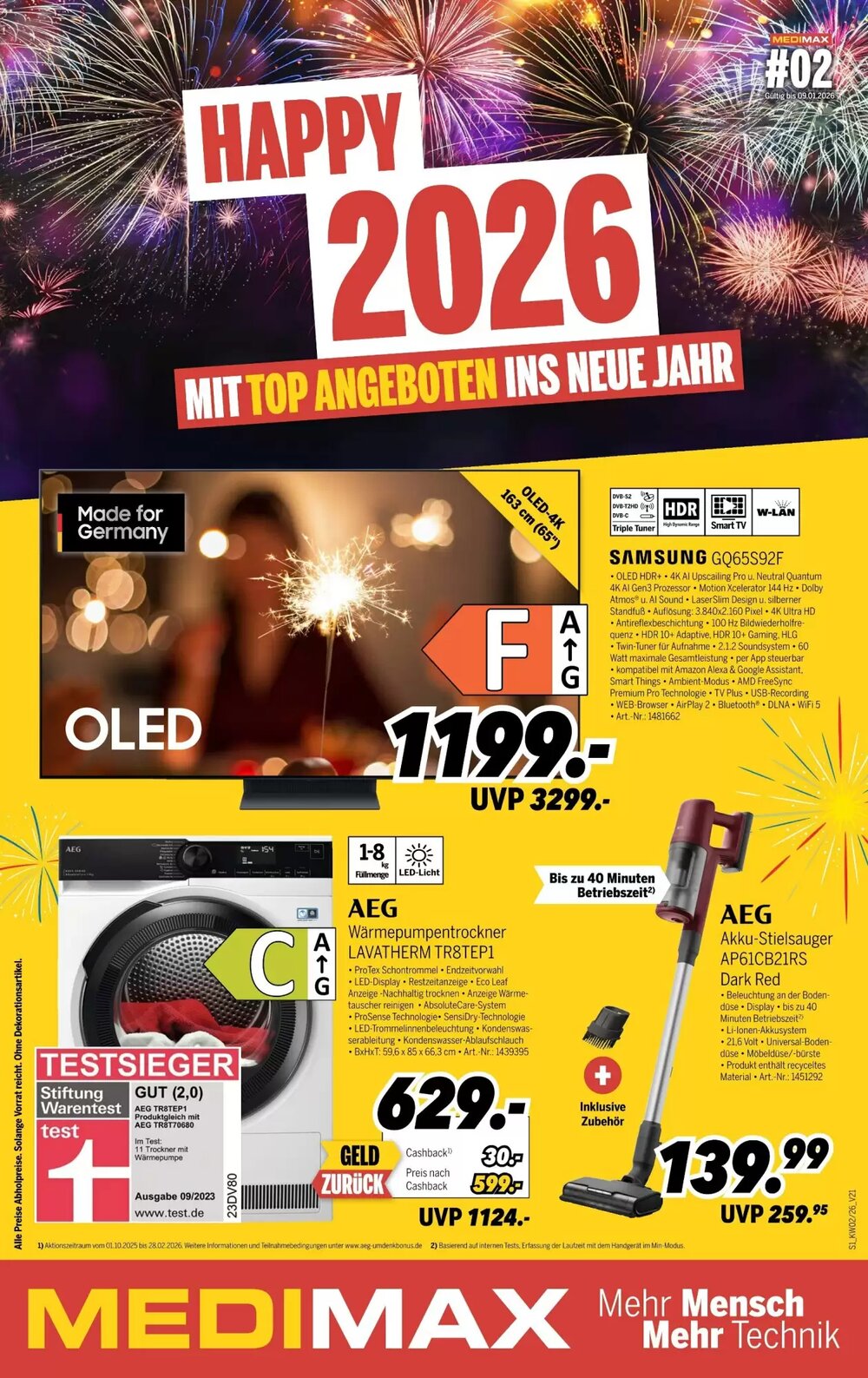 MEDIMAX Prospekt (ab 02.01.2026) zum Blättern - Seite 1