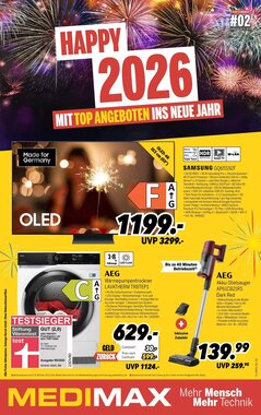 MEDIMAX Prospekt (ab 02.01.2026) zum Blättern
