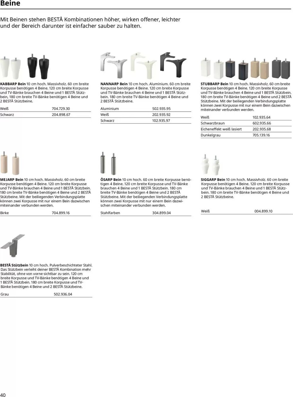 IKEA Prospekt (ab 02.01.2026) zum Blättern - Seite 40