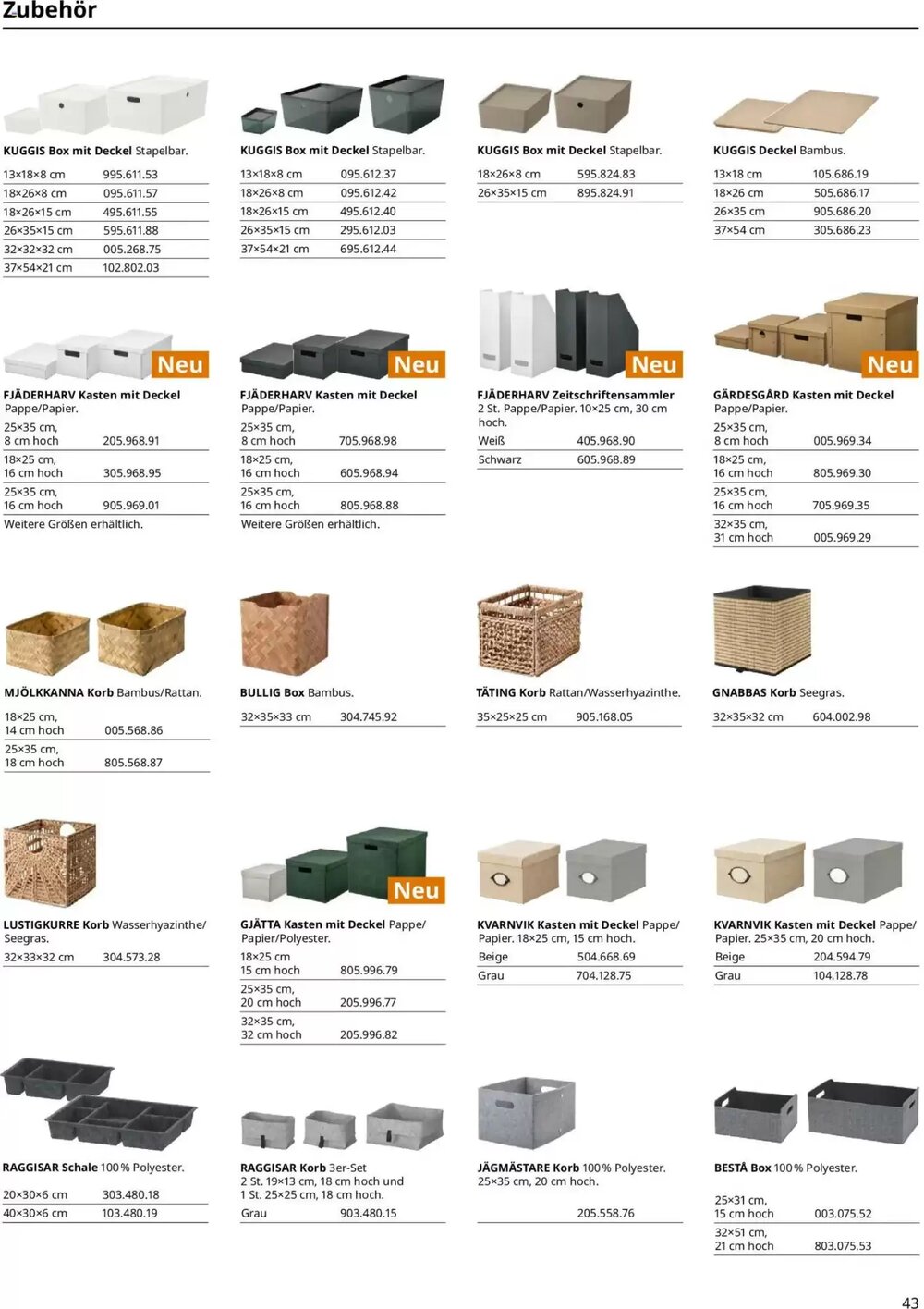 IKEA Prospekt (ab 02.01.2026) zum Blättern - Seite 43