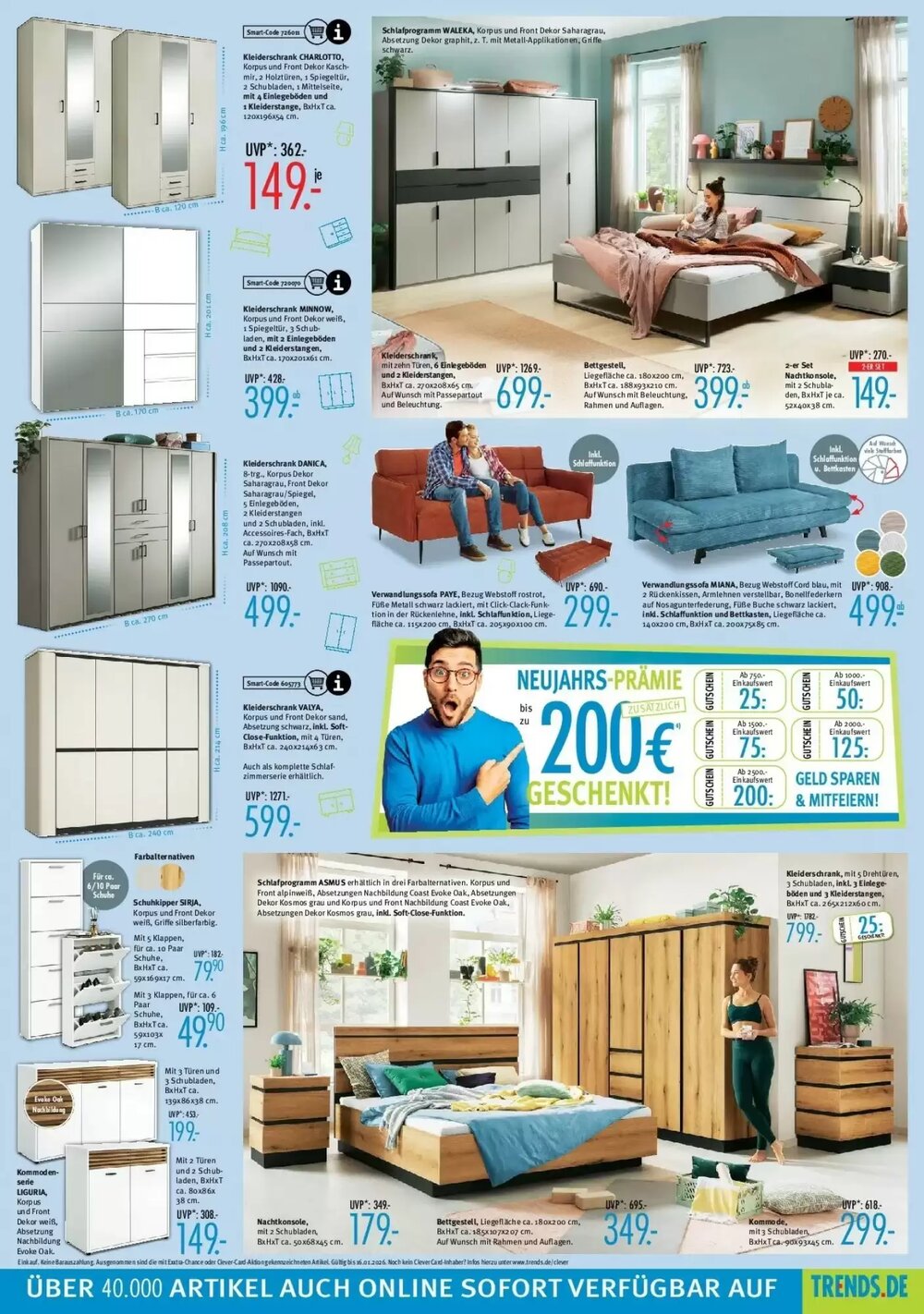 Trends Möbel Prospekt (ab 02.01.2026) zum Blättern - Seite 5