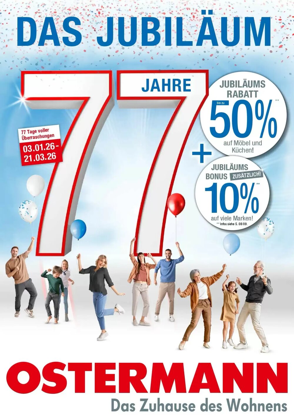 Ostermann Prospekt (ab 02.01.2026) zum Blättern - Seite 1