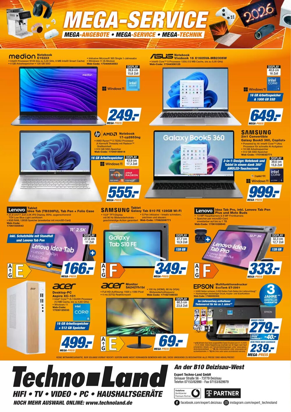 expert Techno Land Prospekt (ab 02.01.2026) zum Blättern - Seite 8