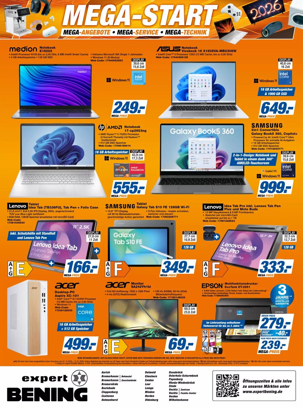 Expert Bening Prospekt (ab 02.01.2026) zum Blättern - Seite 8