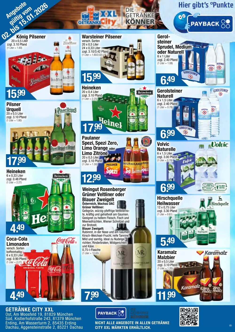 Getränke City Prospekt (ab 02.01.2026) zum Blättern - Seite 2