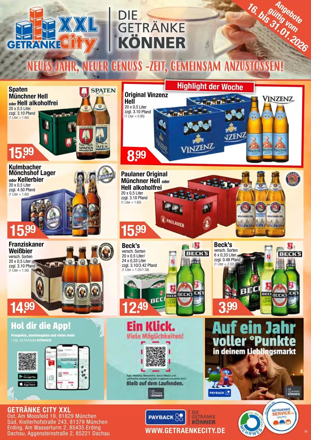 Getränke City Prospekt (ab 02.01.2026) zum Blättern - Seite 3