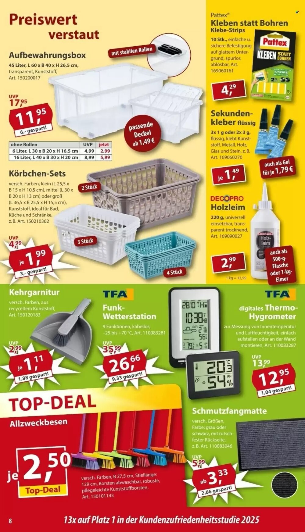 Sonderpreis Baumarkt Prospekt (ab 03.01.2026) zum Blättern - Seite 8