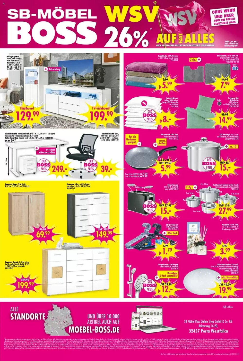 Möbel Boss Prospekt (ab 03.01.2026) zum Blättern - Seite 4