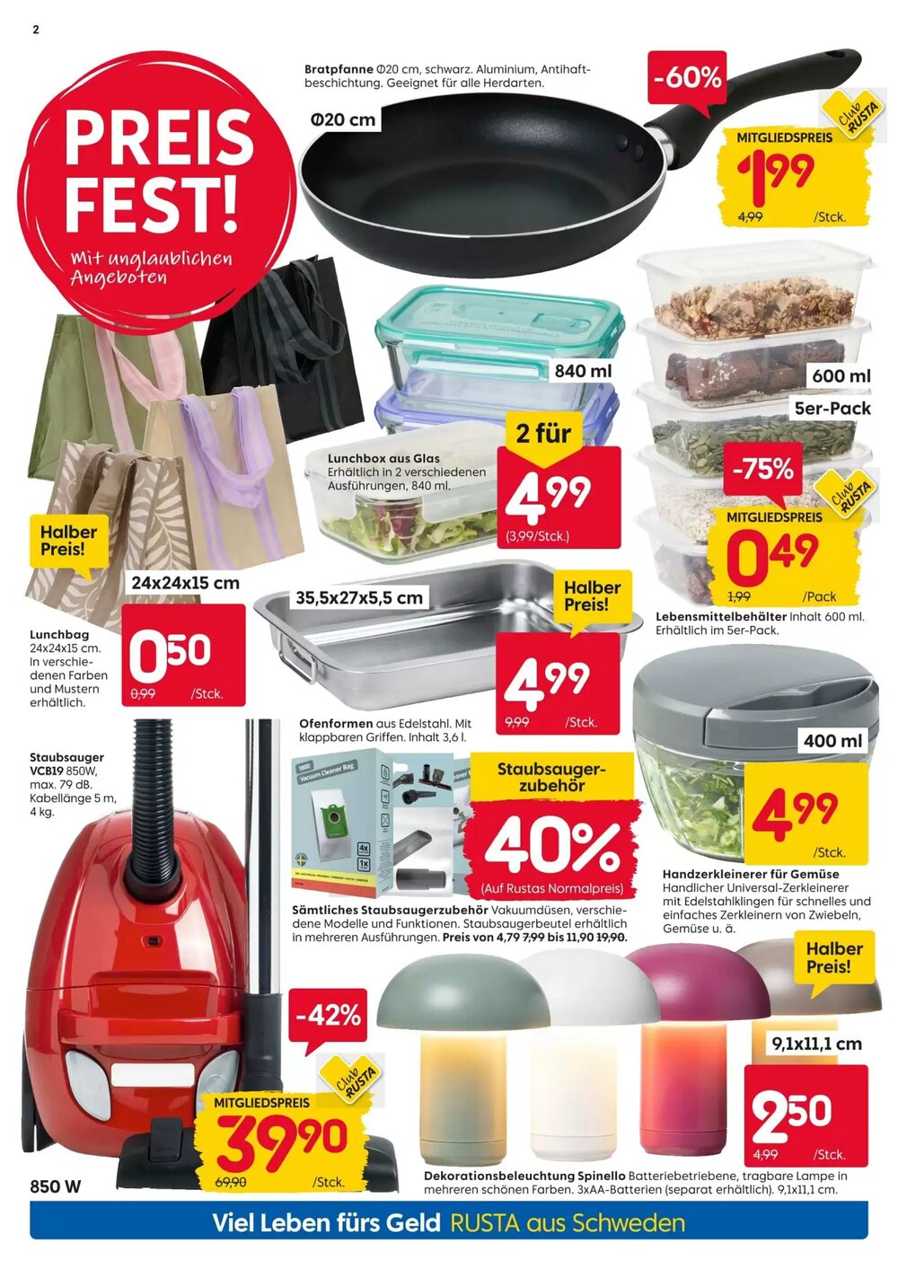 Rusta Prospekt (ab 03.01.2026) zum Blättern - Seite 2