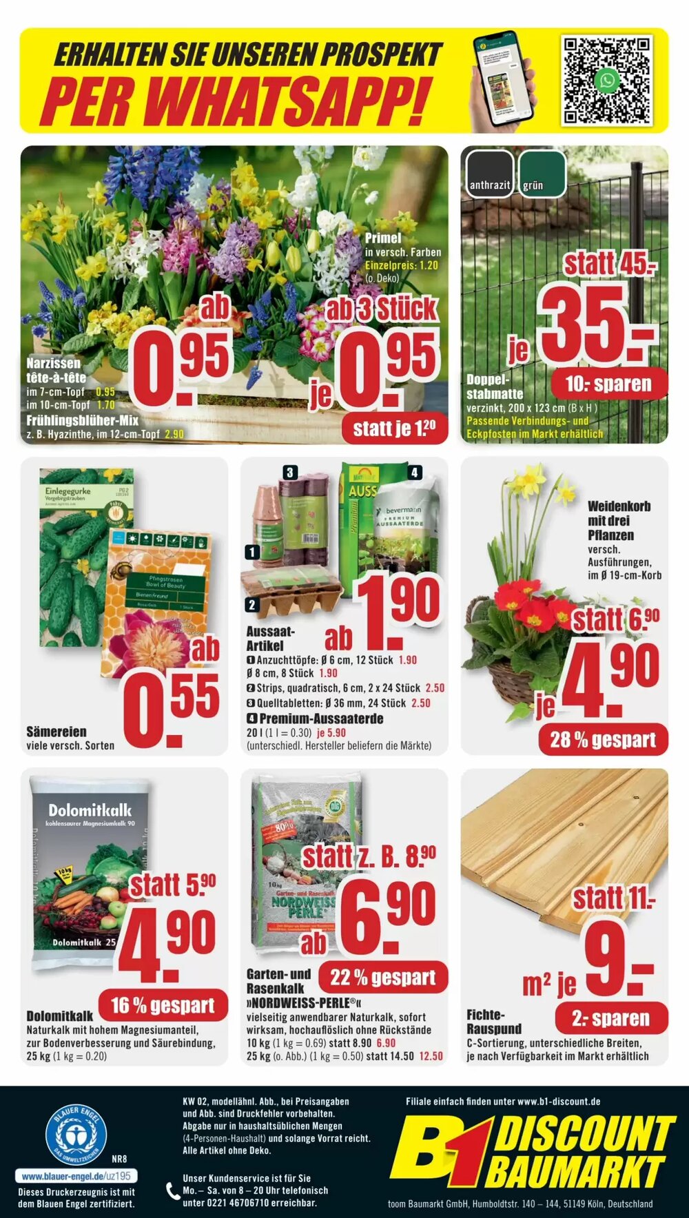 B1 Discount Baumarkt Prospekt (ab 03.01.2026) zum Blättern - Seite 6