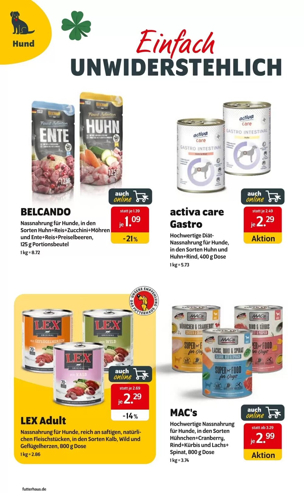 Das Futterhaus Prospekt (ab 03.01.2026) zum Blättern - Seite 2