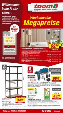 toom Baumarkt Prospekt (ab 03.01.2026) zum Blättern