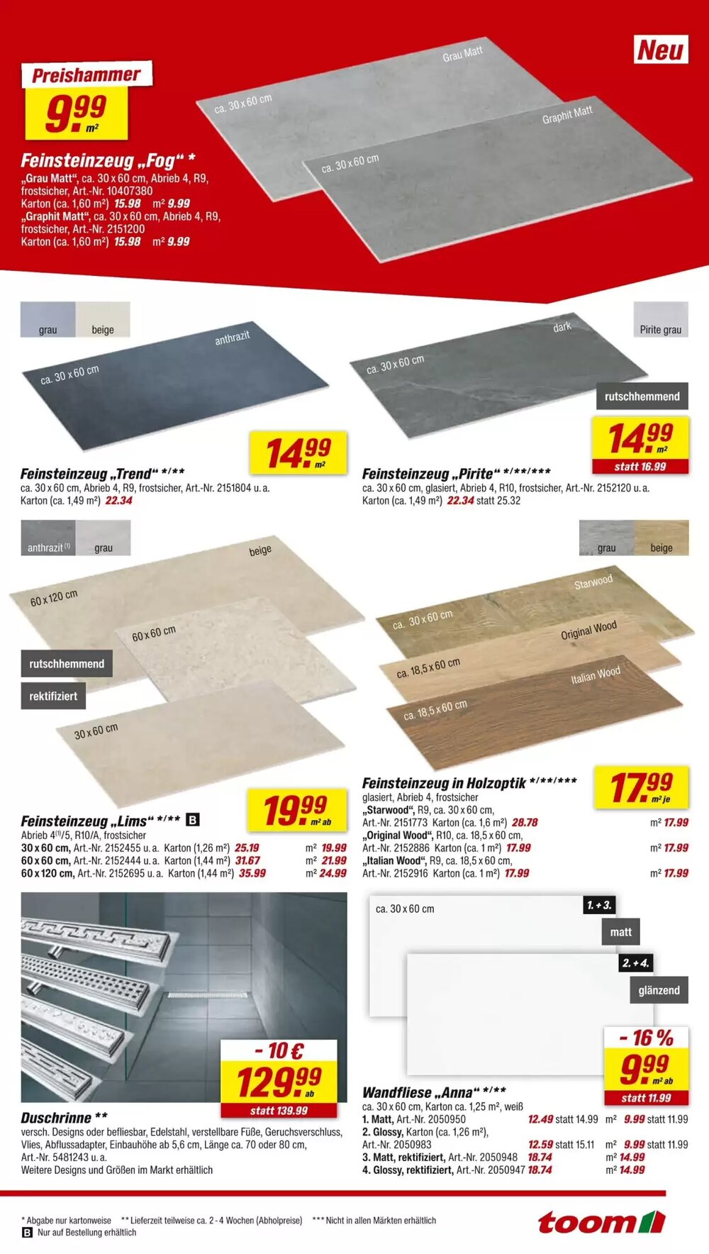 toom Baumarkt Prospekt (ab 03.01.2026) zum Blättern - Seite 9