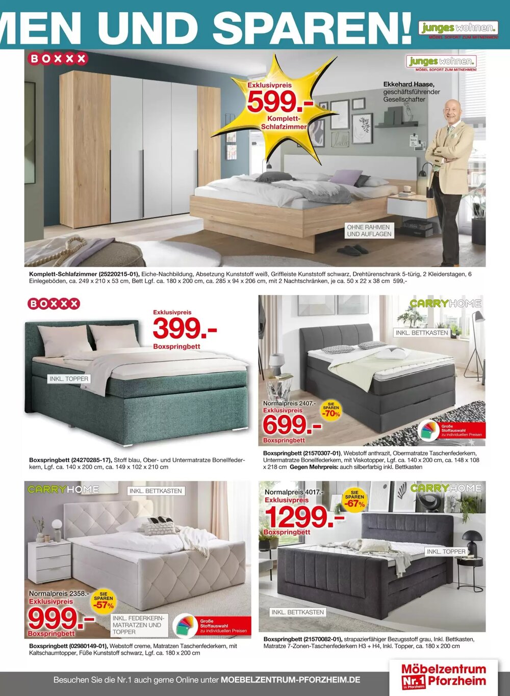 Möbelzentrum Pforzheim Prospekt (ab 03.01.2026) zum Blättern - Seite 11