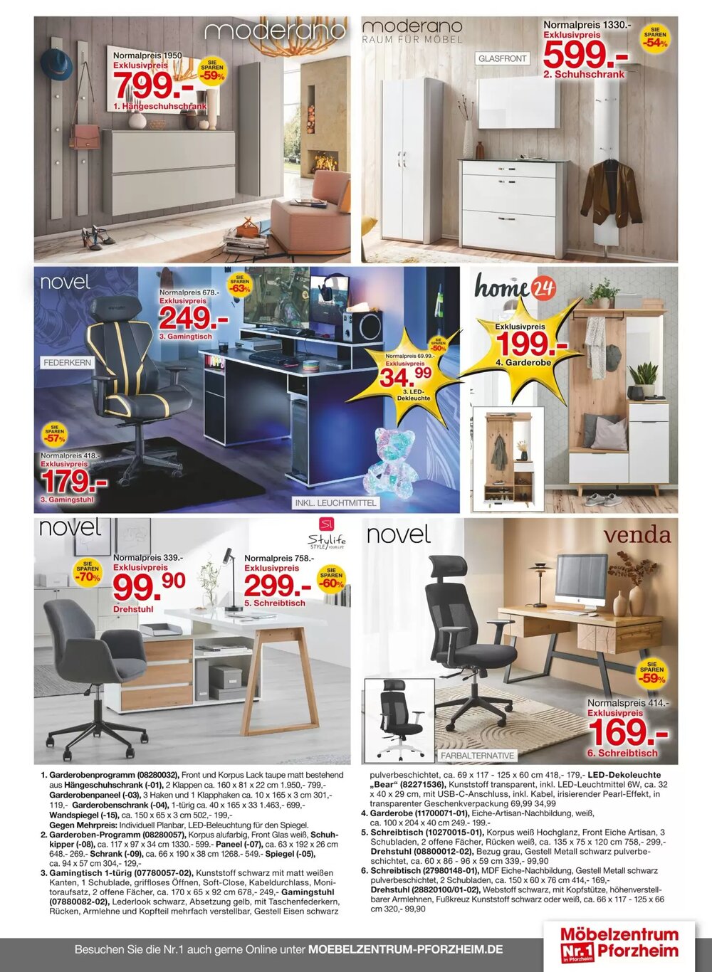 Möbelzentrum Pforzheim Prospekt (ab 03.01.2026) zum Blättern - Seite 13