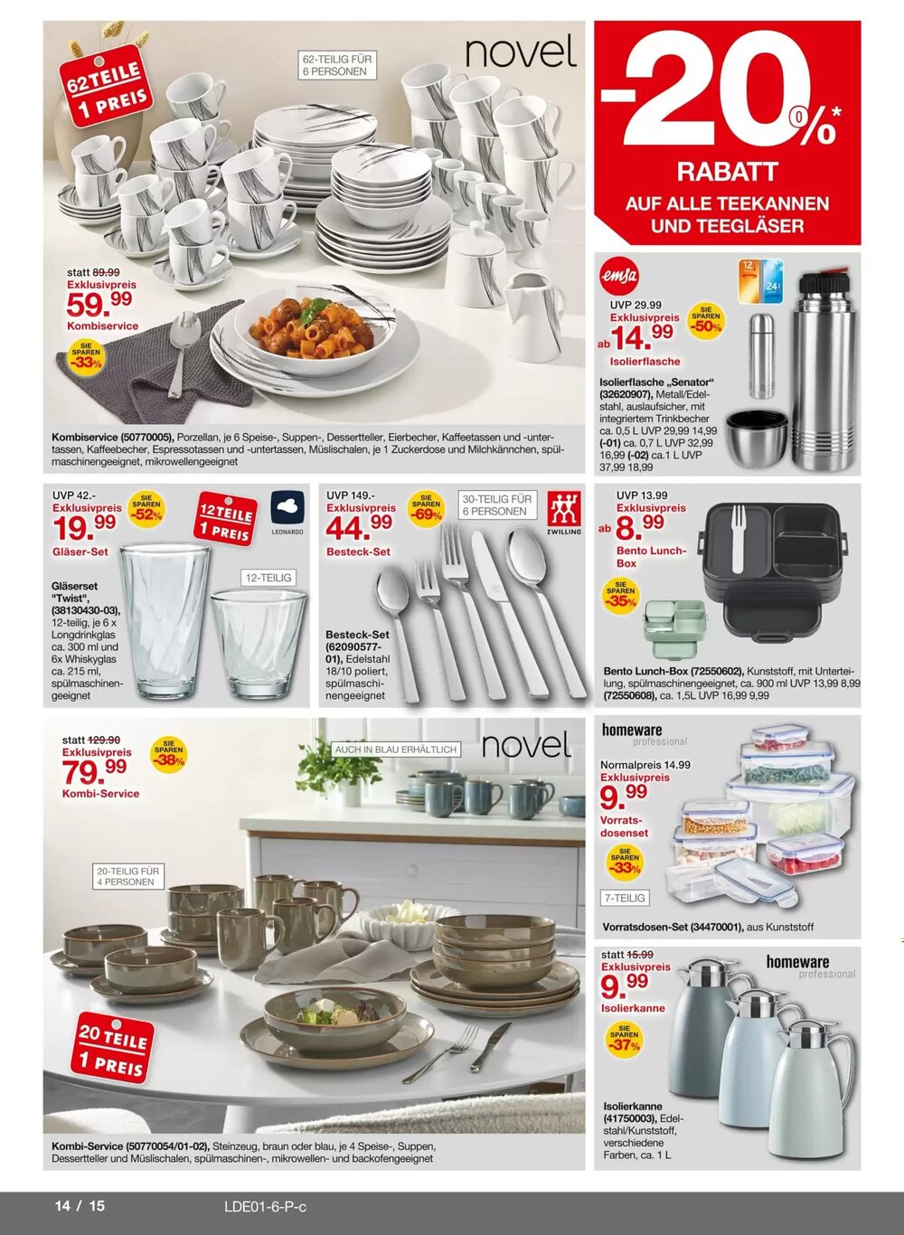 Möbelzentrum Pforzheim Prospekt (ab 03.01.2026) zum Blättern - Seite 14