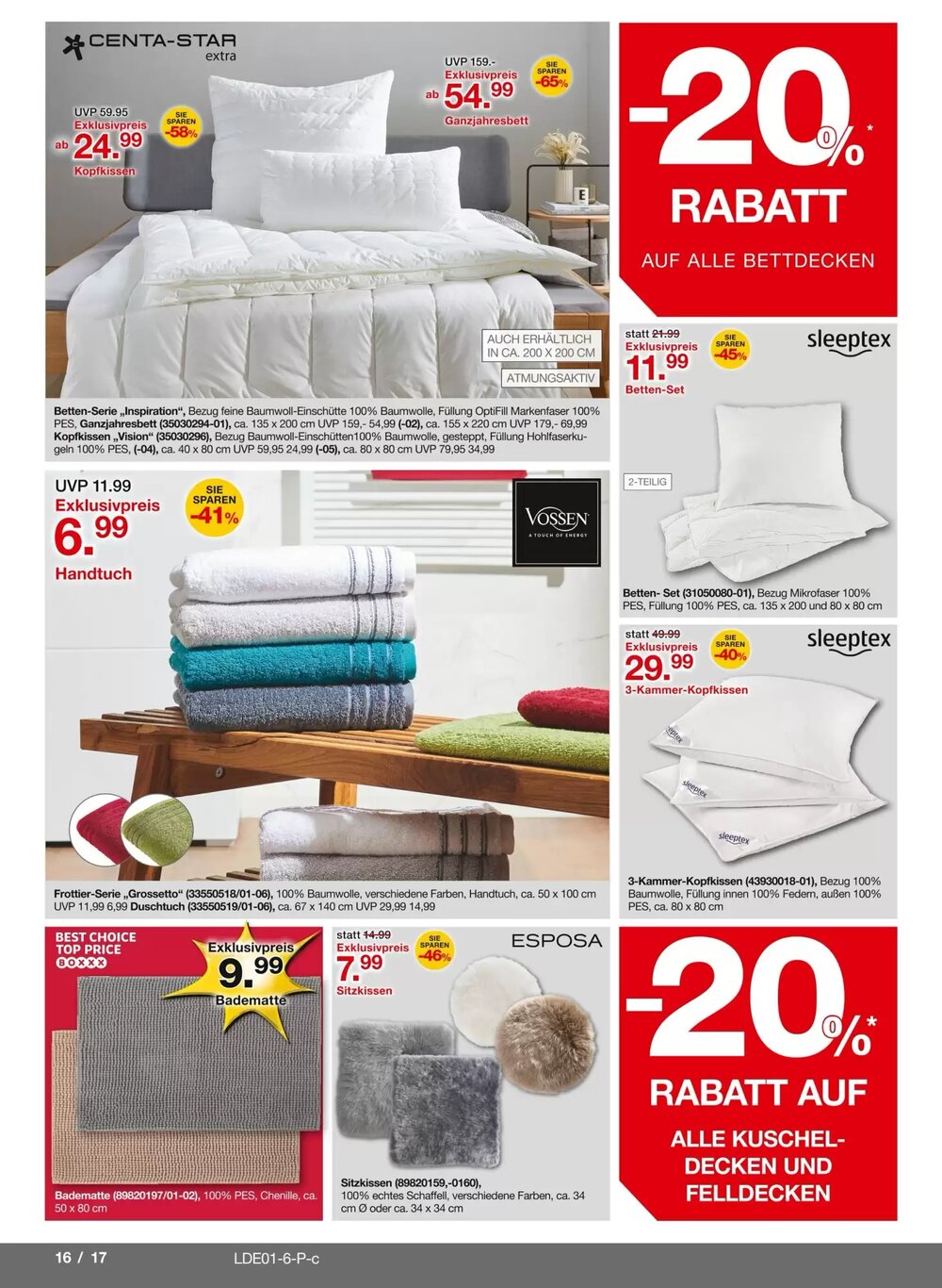 Möbelzentrum Pforzheim Prospekt (ab 03.01.2026) zum Blättern - Seite 16