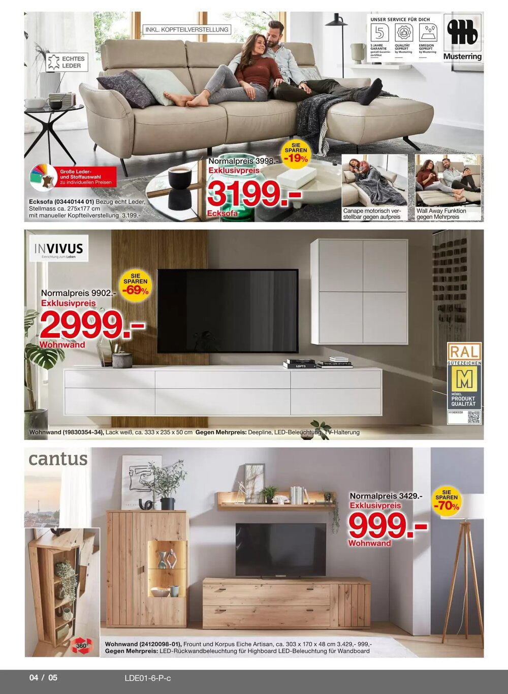 Möbelzentrum Pforzheim Prospekt (ab 03.01.2026) zum Blättern - Seite 4