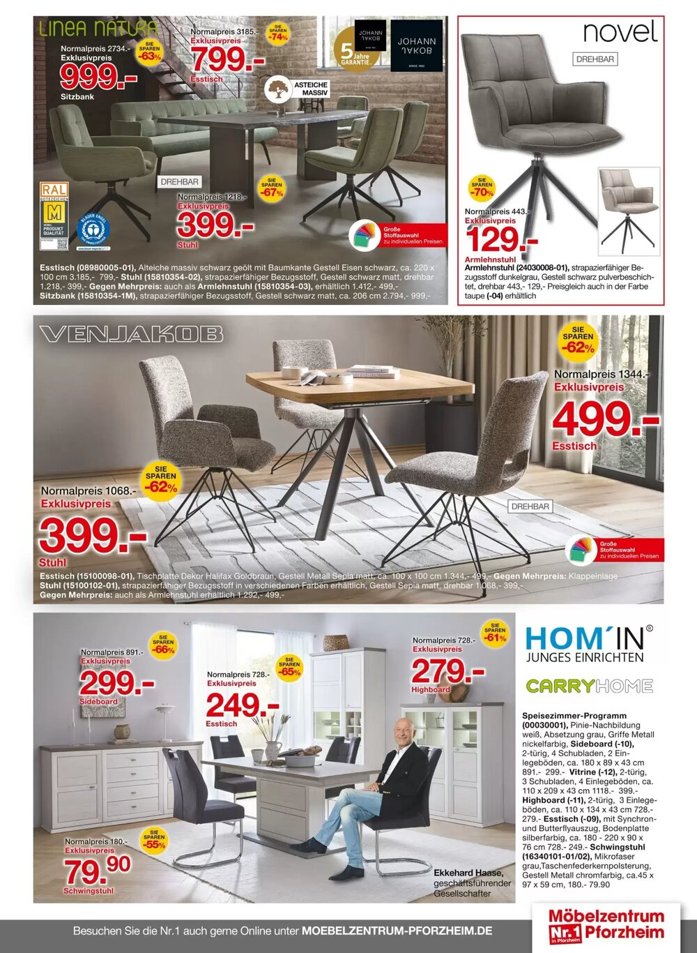 Möbelzentrum Pforzheim Prospekt (ab 03.01.2026) zum Blättern - Seite 5