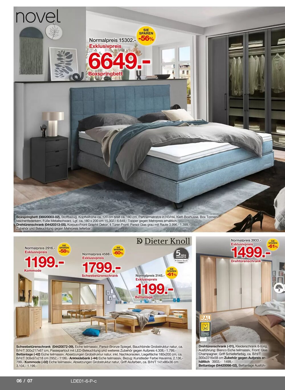 Möbelzentrum Pforzheim Prospekt (ab 03.01.2026) zum Blättern - Seite 6