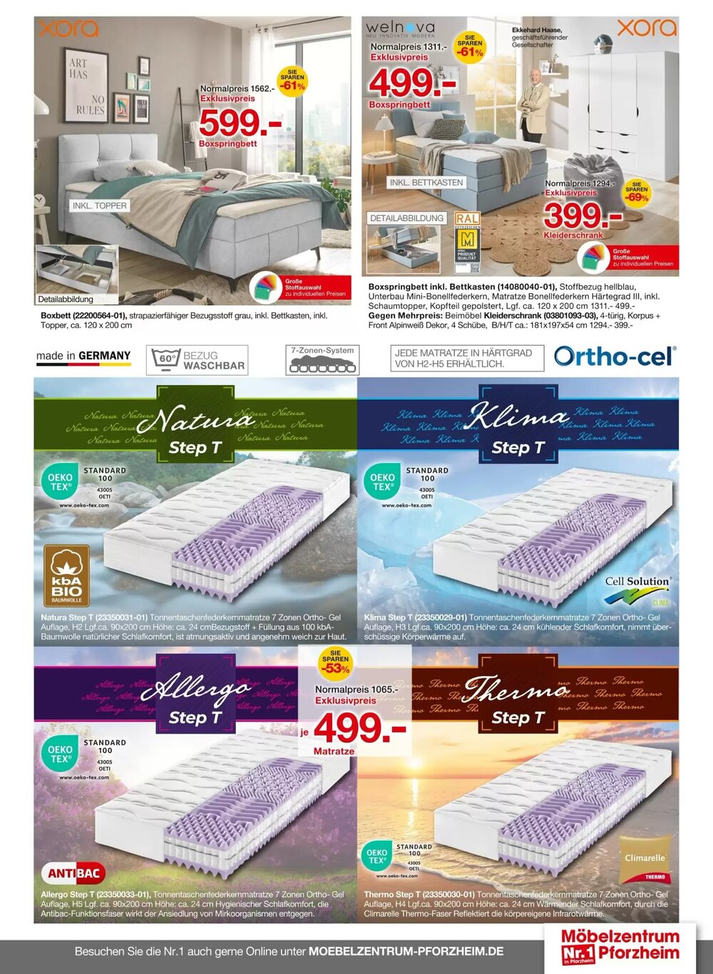 Möbelzentrum Pforzheim Prospekt (ab 03.01.2026) zum Blättern - Seite 9