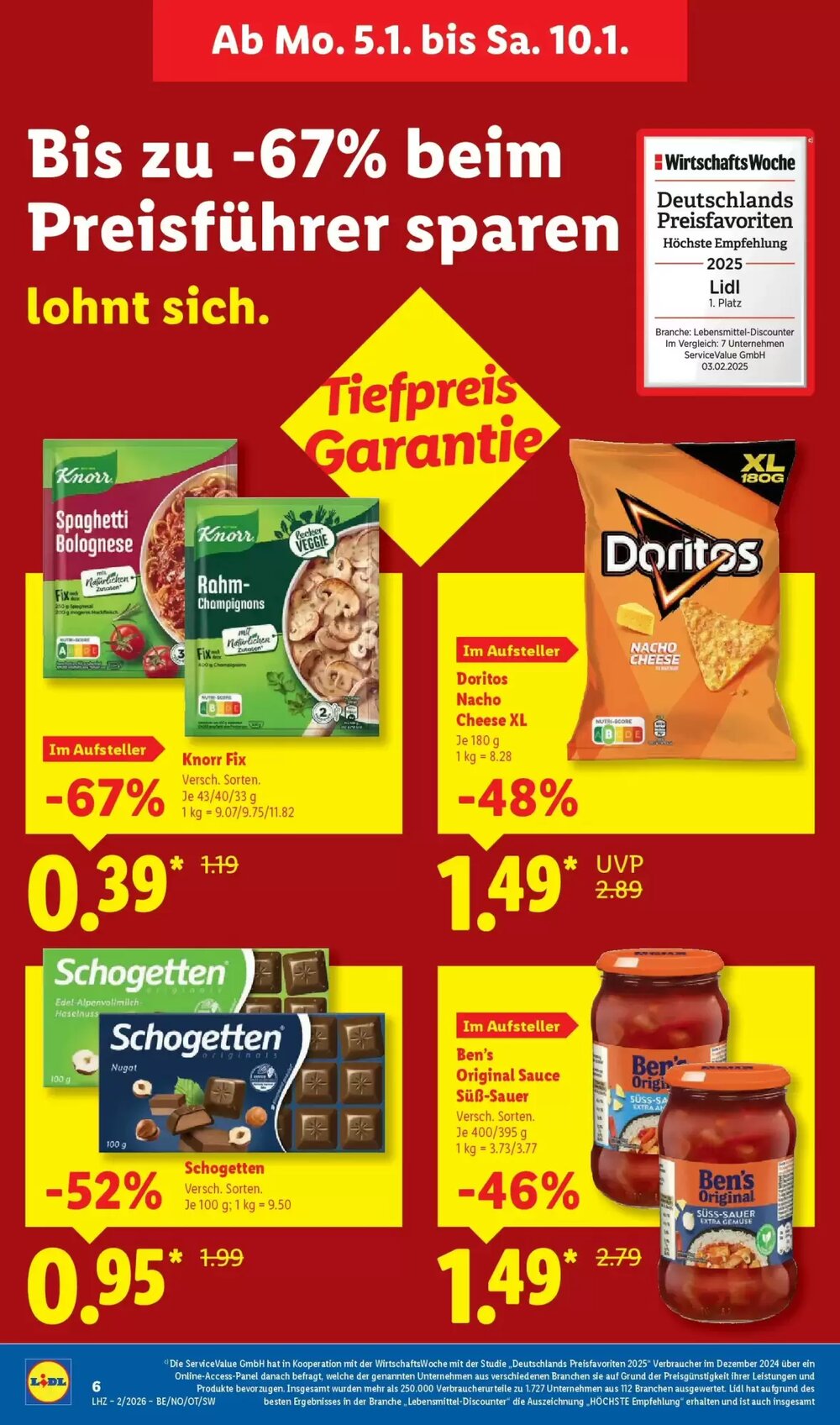 Lidl Prospekt (ab 04.01.2026) zum Blättern - Seite 12