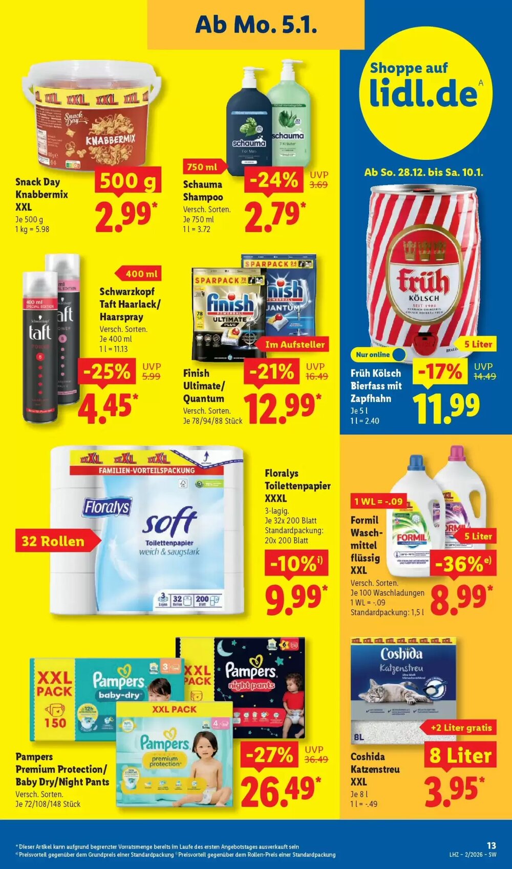 Lidl Prospekt (ab 04.01.2026) zum Blättern - Seite 19