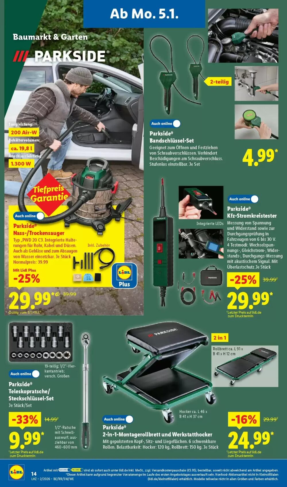 Lidl Prospekt (ab 04.01.2026) zum Blättern - Seite 22