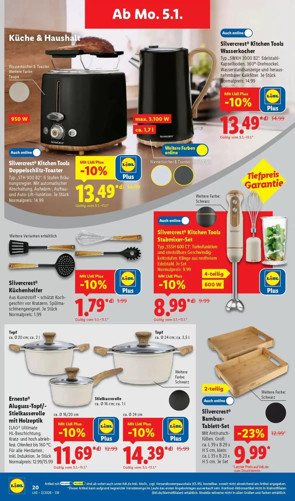Lidl Prospekt (ab 04.01.2026) zum Blättern - Seite 28