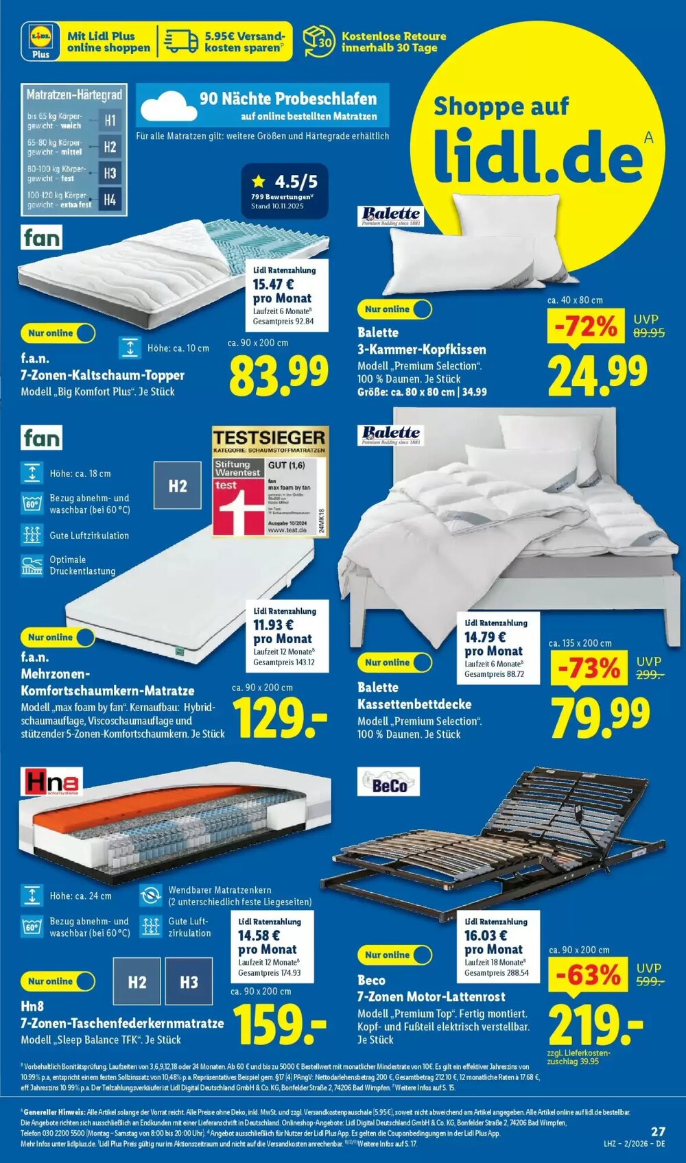 Lidl Prospekt (ab 04.01.2026) zum Blättern - Seite 37