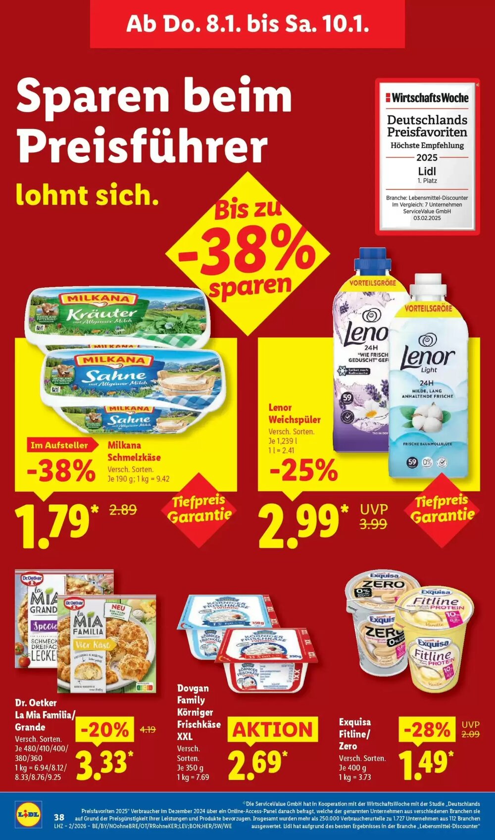 Lidl Prospekt (ab 04.01.2026) zum Blättern - Seite 56