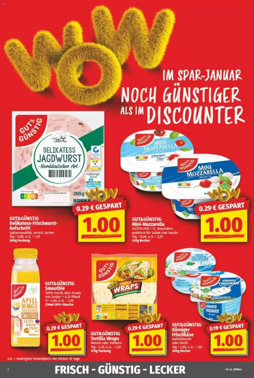 NP Discount Prospekt (ab 04.01.2026) zum Blättern - Seite 2