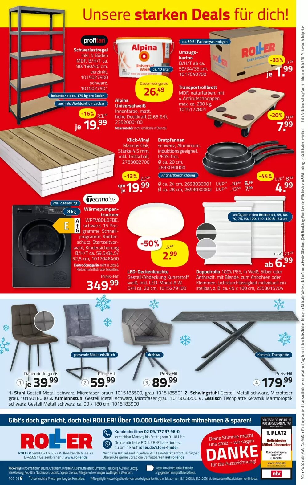 ROLLER Prospekt (ab 04.01.2026) zum Blättern - Seite 16