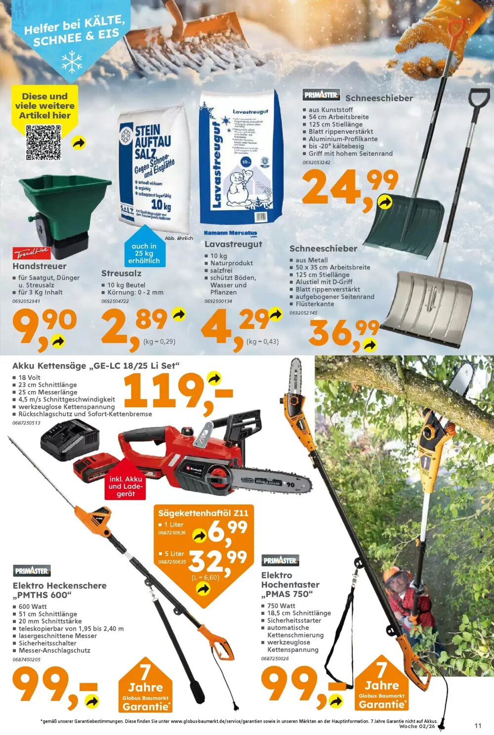 Globus Baumarkt Prospekt (ab 04.01.2026) zum Blättern - Seite 11
