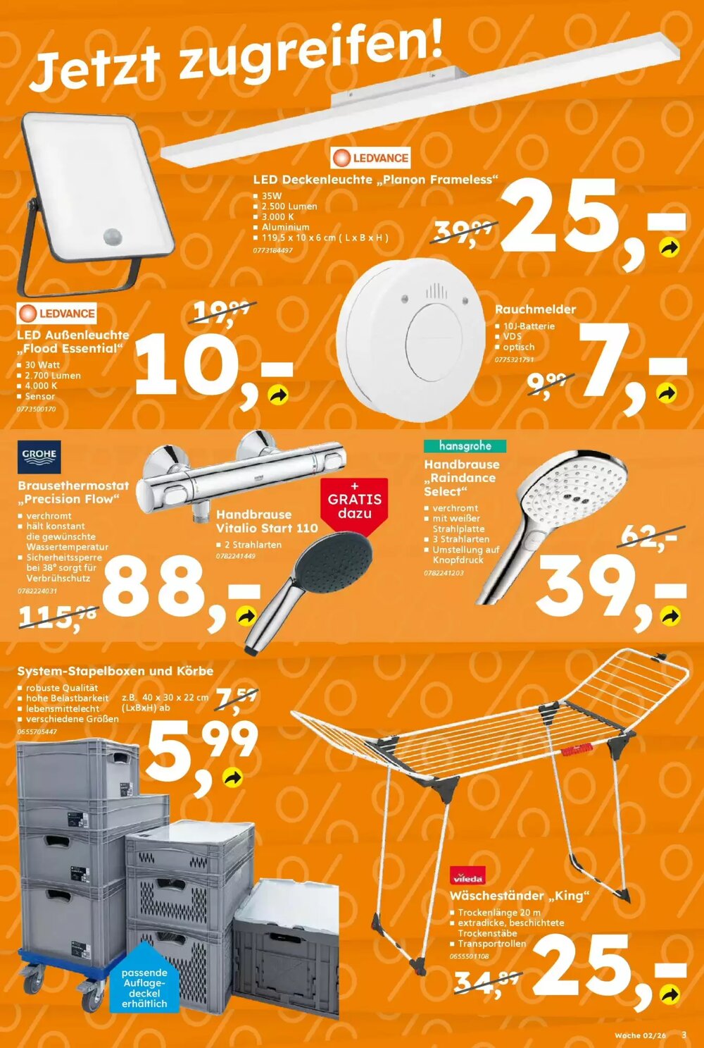 Globus Baumarkt Prospekt (ab 04.01.2026) zum Blättern - Seite 3