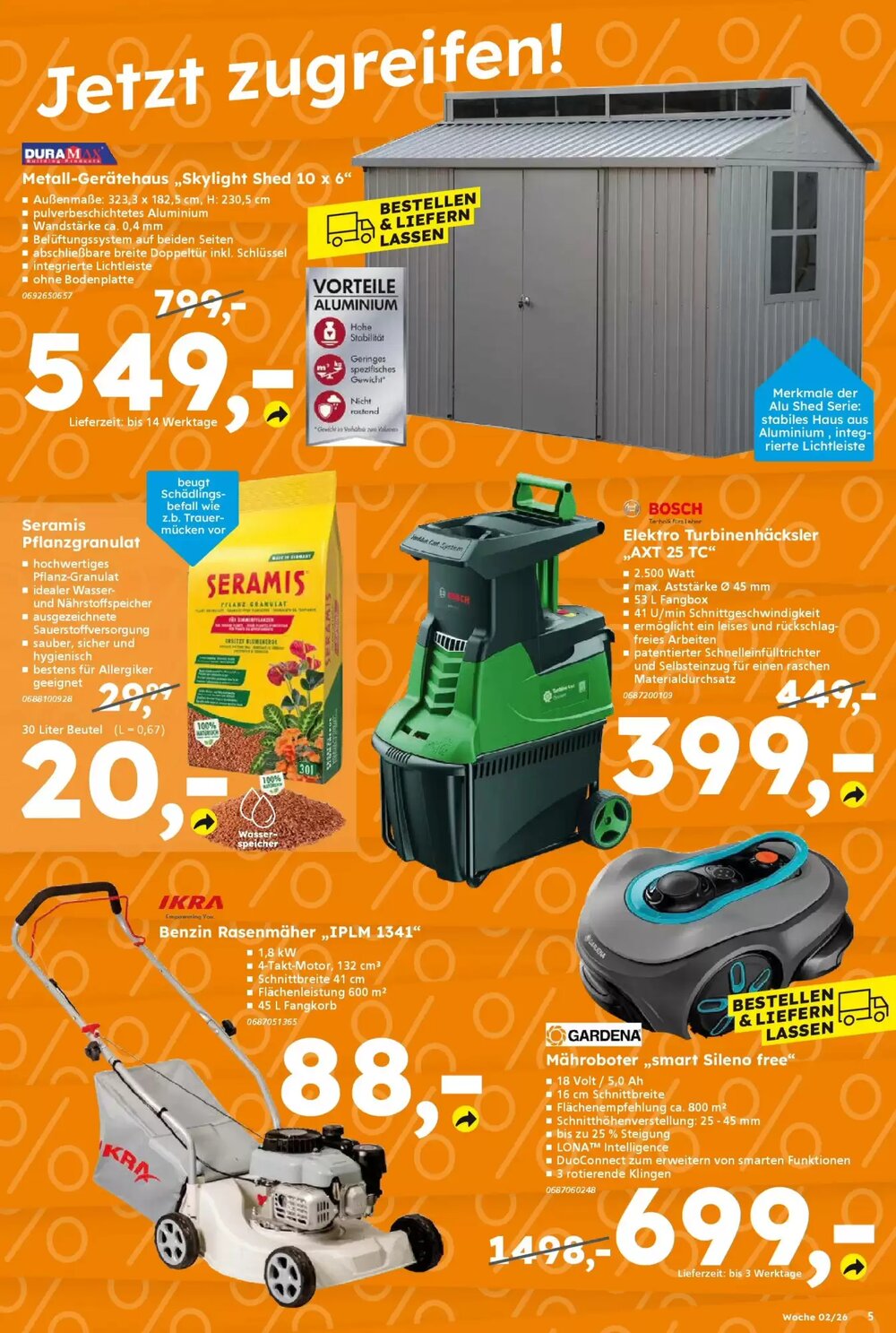 Globus Baumarkt Prospekt (ab 04.01.2026) zum Blättern - Seite 5