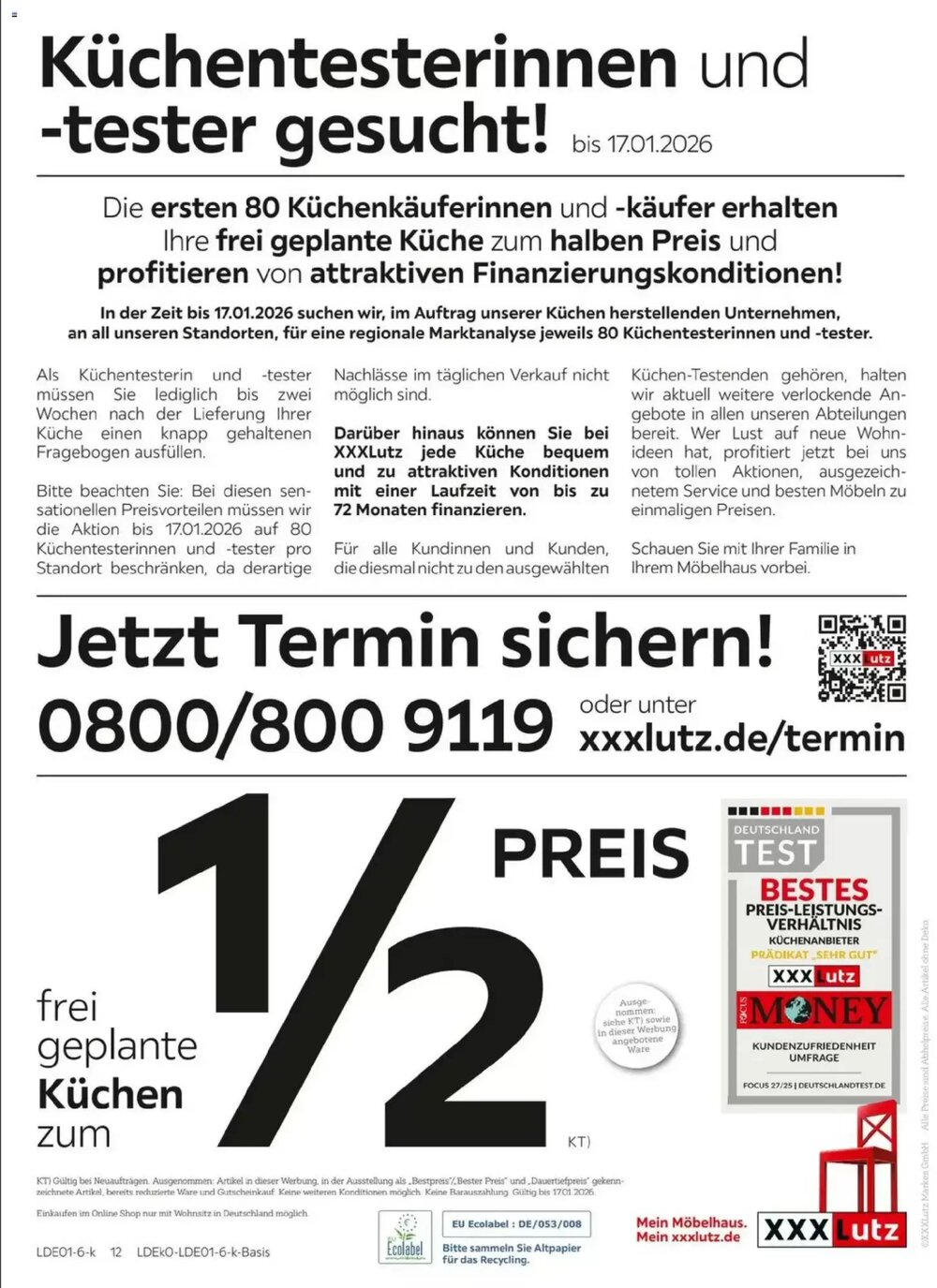 XXXLutz Prospekt (ab 04.01.2026) zum Blättern - Seite 12