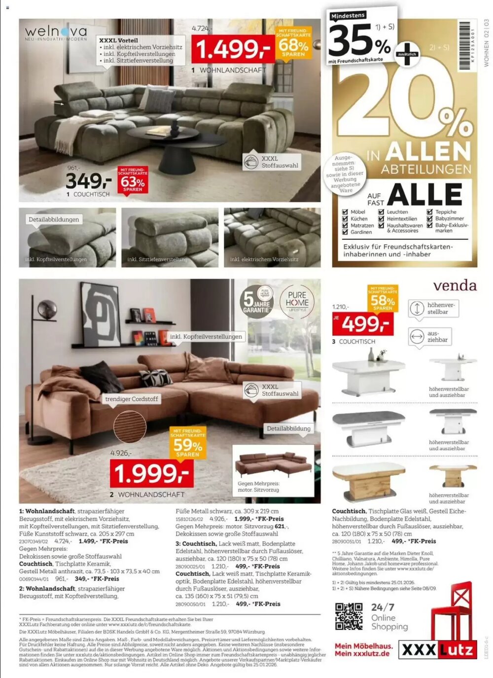 XXXLutz Prospekt (ab 04.01.2026) zum Blättern - Seite 3