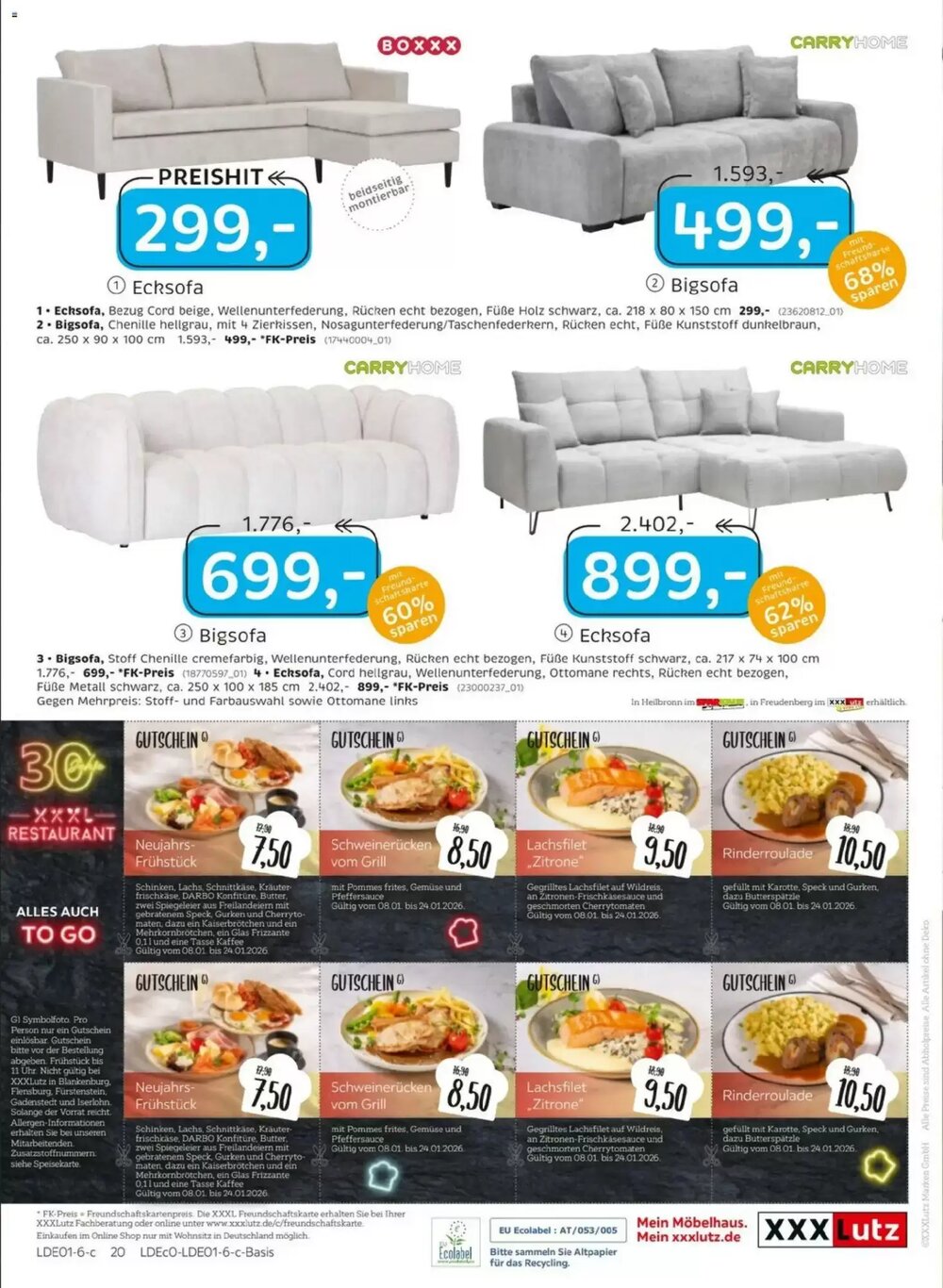 XXXLutz Prospekt (ab 04.01.2026) zum Blättern - Seite 36