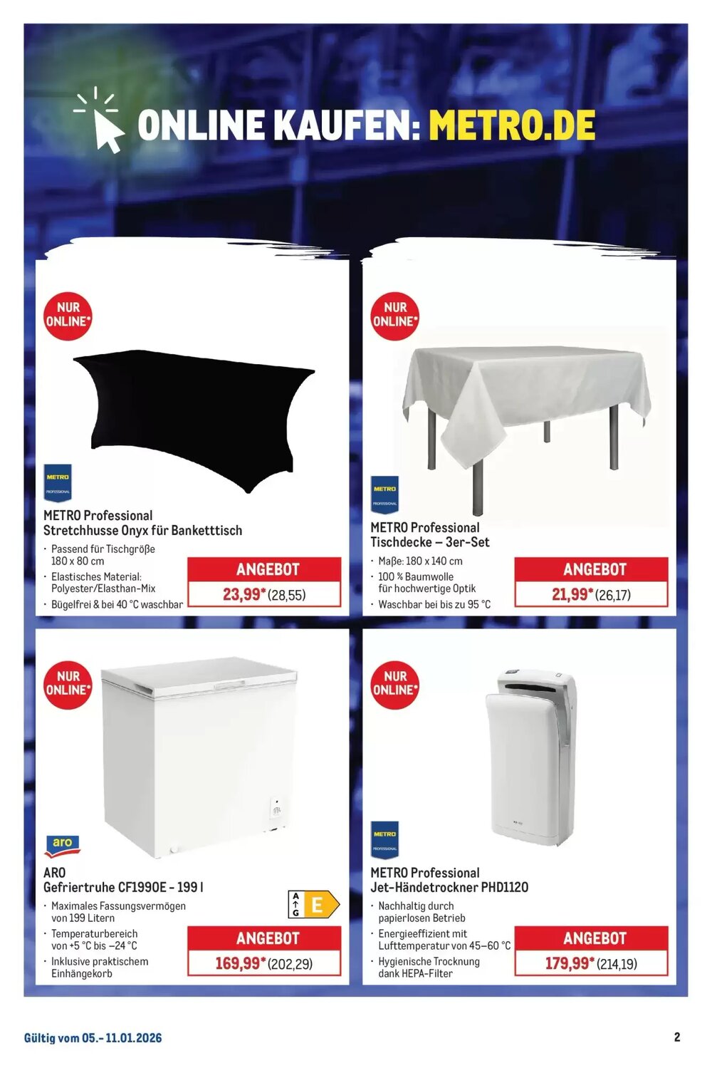 METRO Prospekt (ab 04.01.2026) zum Blättern - Seite 2